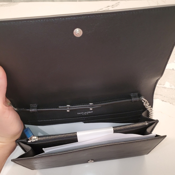 Saint Laurent Wallet on Chain crossbody ysl bag - Picture 7 of 8